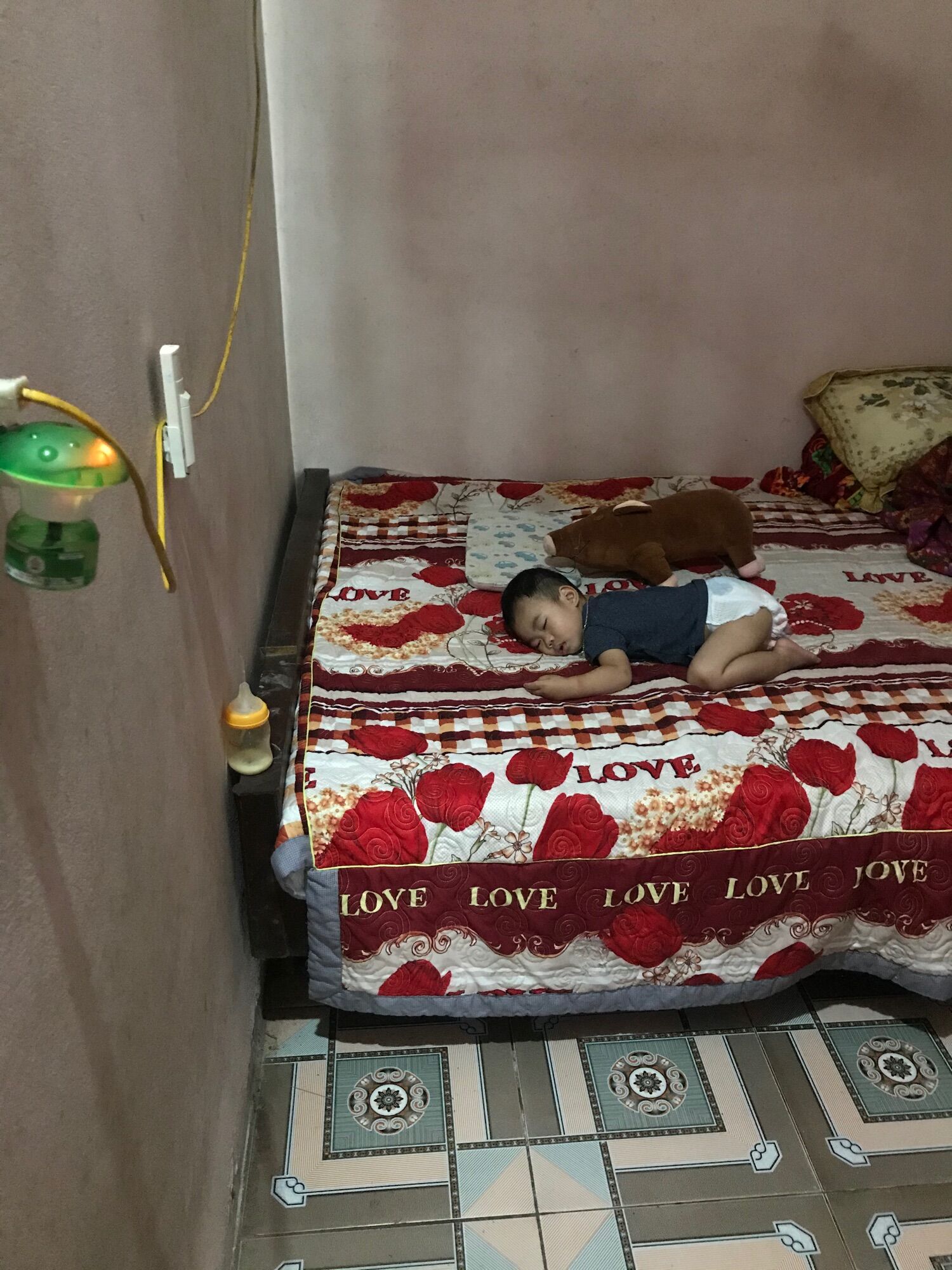Đèn đuổi muỗi Tam Bảo+ 2 lọ tinh dầu.