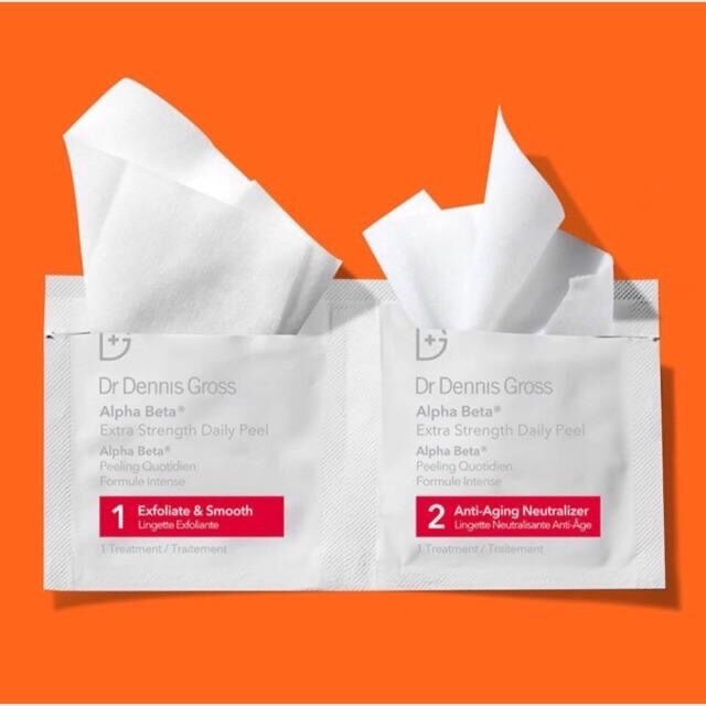 [DR. Dennis Gross] [Authentic] Miếng Peel Da Dr Dennis Alpha Beta Universal/Extra Strength Daily Peel