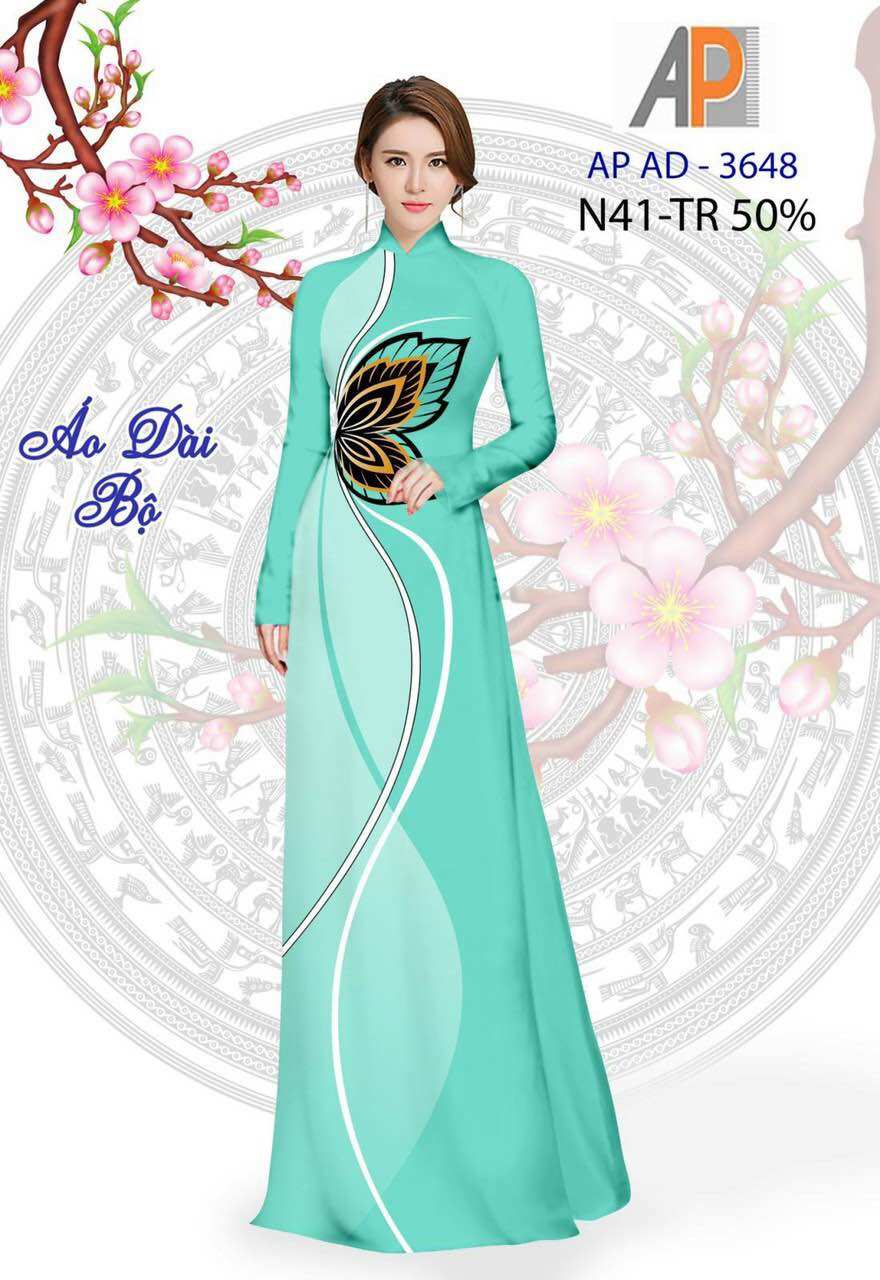 Vải áo dài hoa eo
