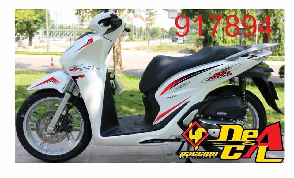 Bộ tem xe sh cho đời 2020 2021
