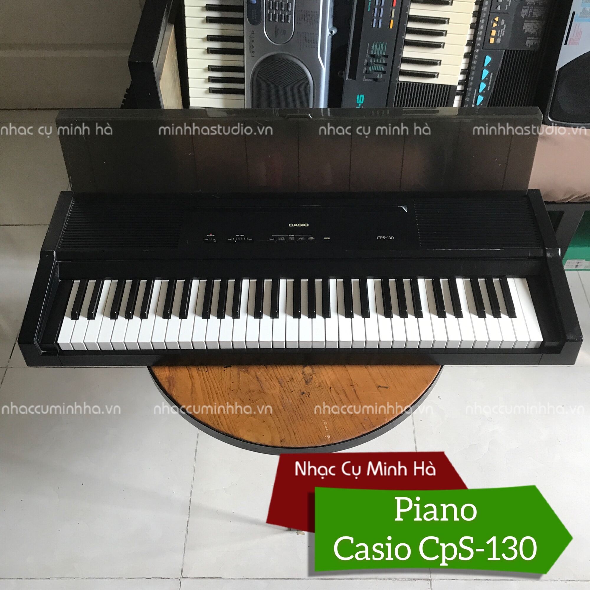 Đàn Piano Casio CPS-130 chính hãng, 61 phím đã qua sử dụng, âm thanh tuyệt hay, chạy hoàn hảo