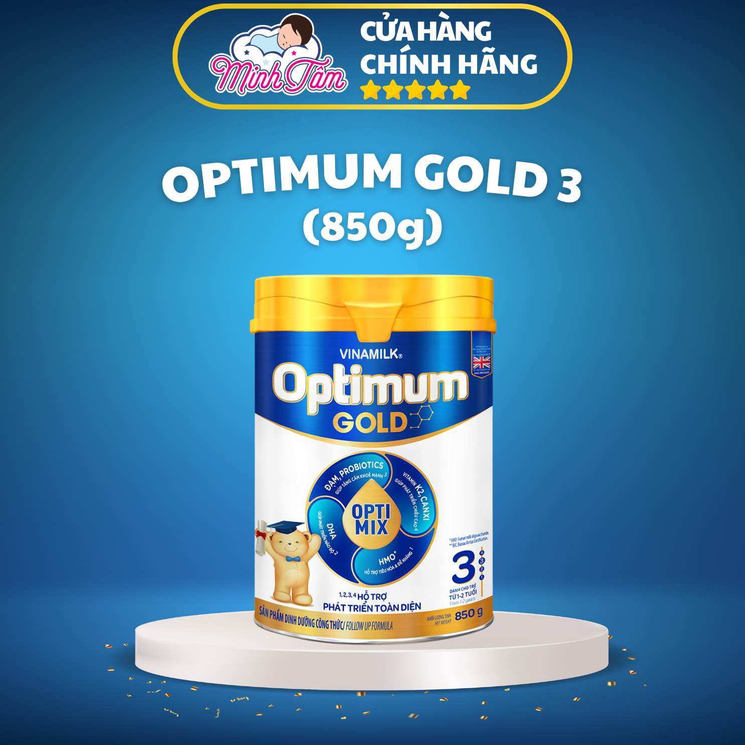 Sữa bột Optimum Gold 3