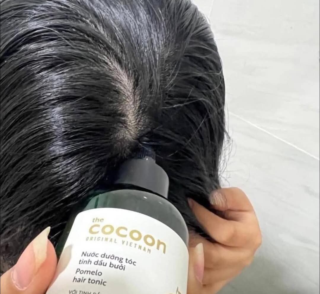 xịt bưởi  dưỡng tóc cocoon kích thích mọc tóc
