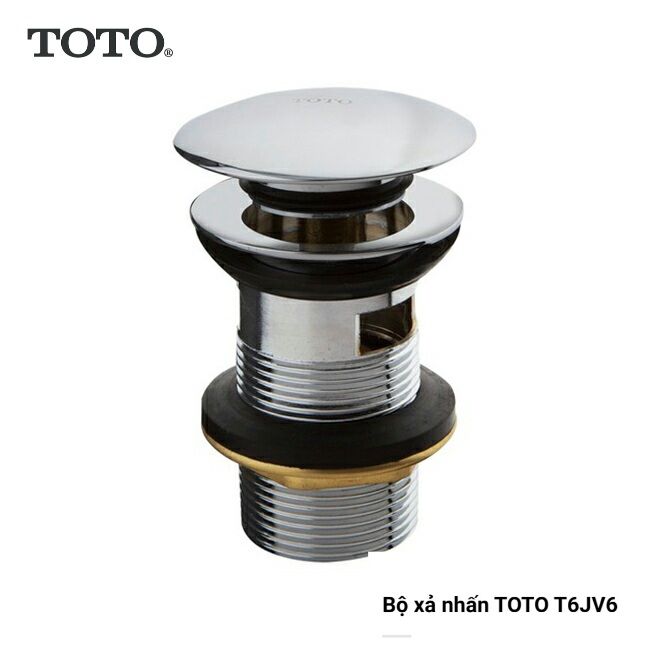 Bộ xả nhấn cho lavabo toto t6jv6 chính hãng