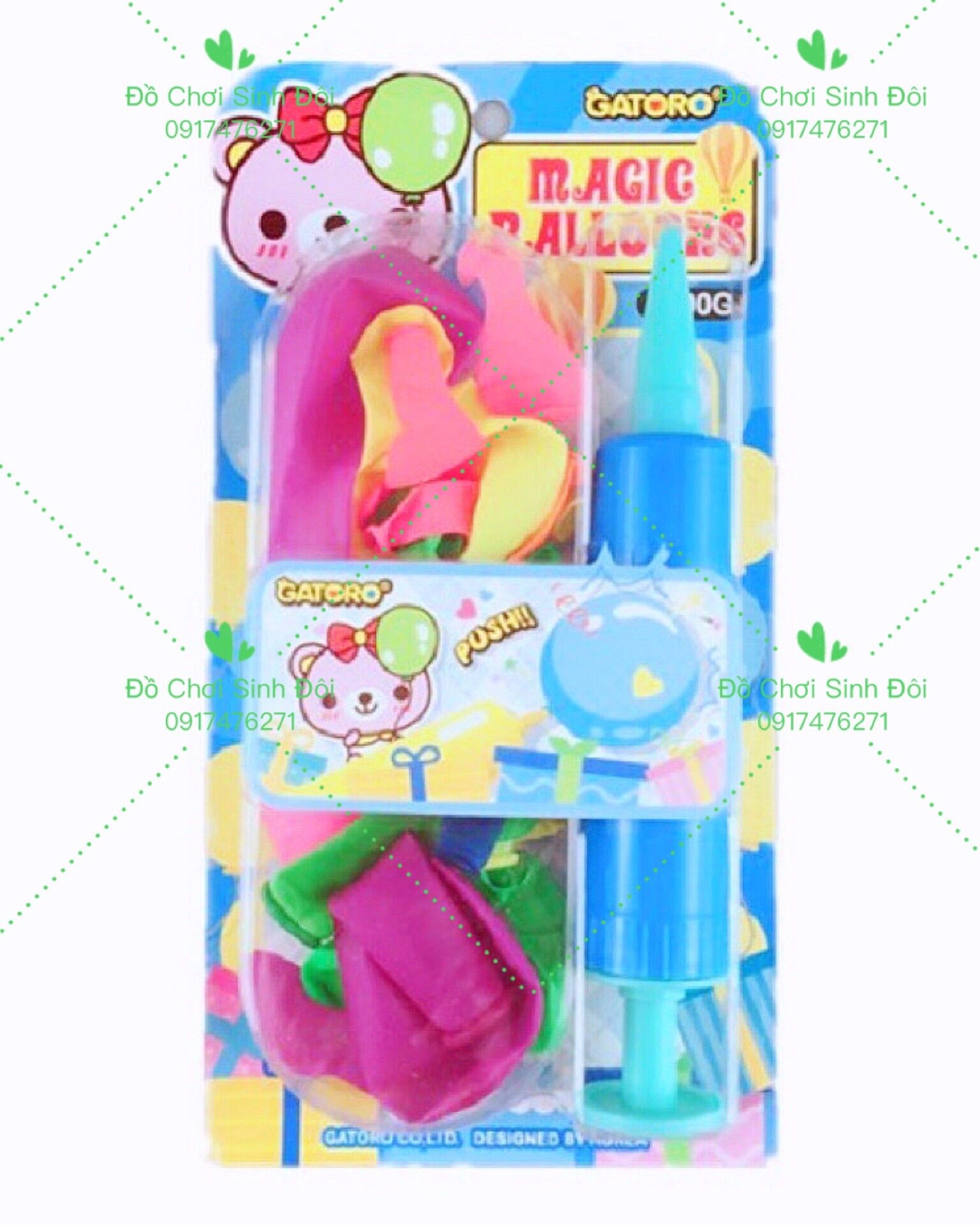 Vĩ bong bóng và ống bom