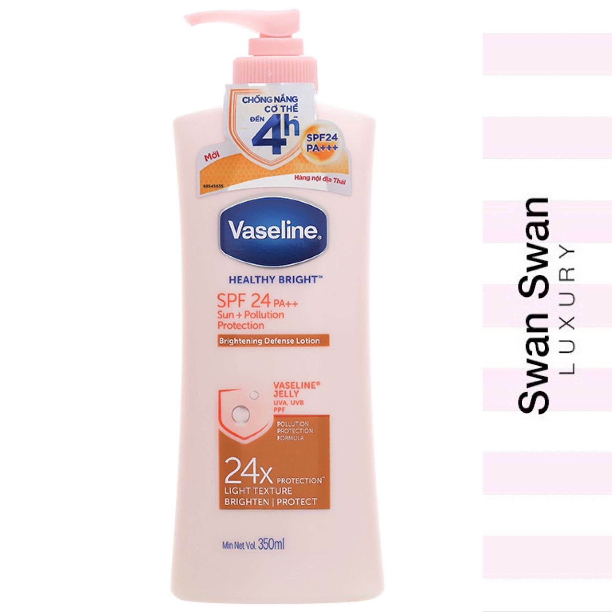 Sữa dưỡng thể trắng da vaseline 350ml