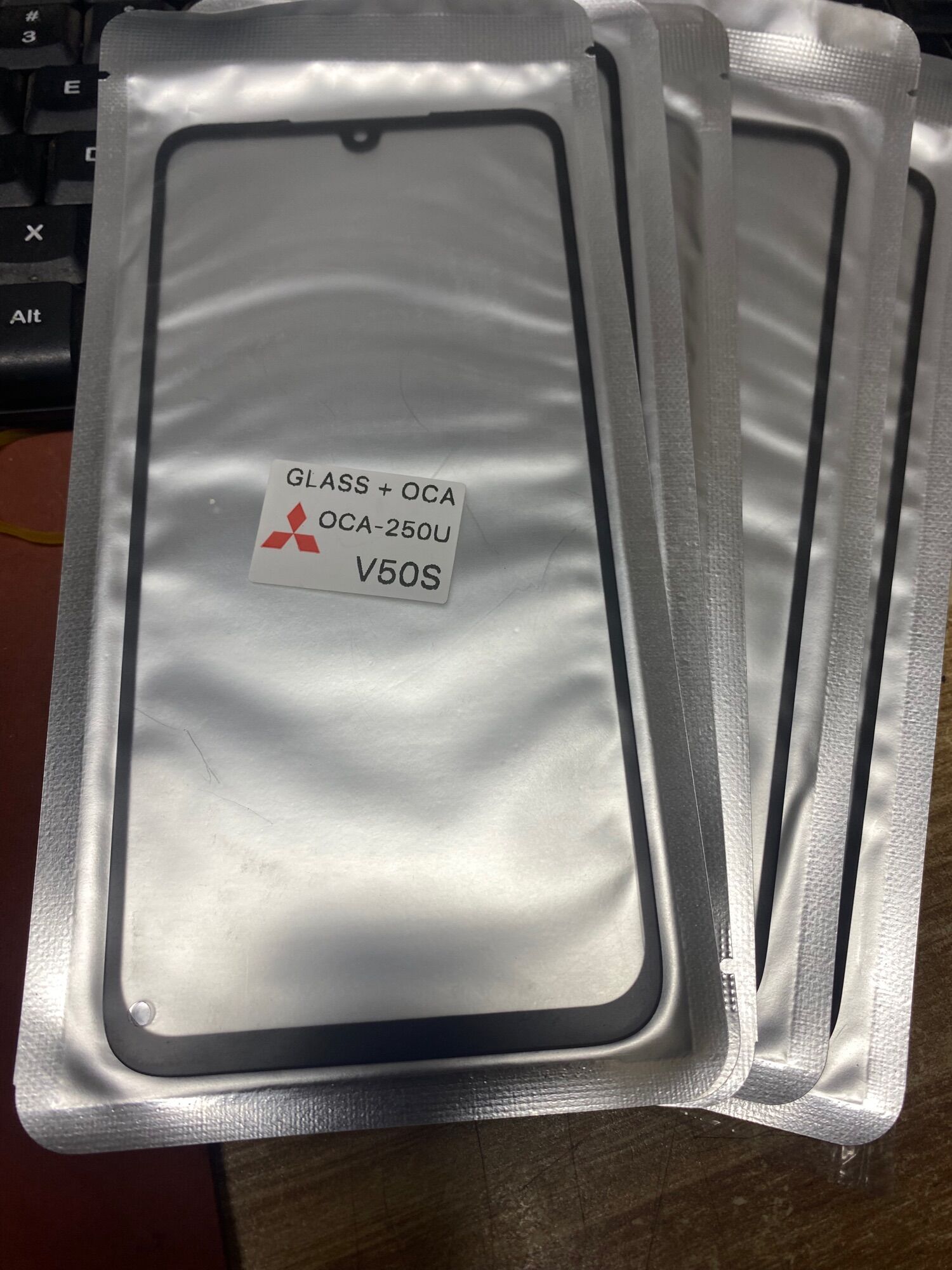 Kính ép diện thoại LG V50S liền keo