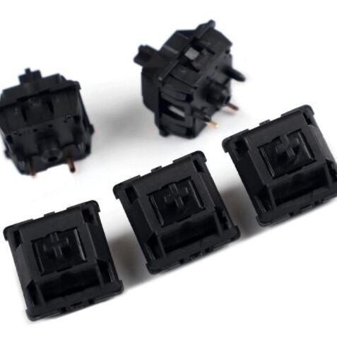 Công tắc JWK H1 linear switch công tắc bàn phím cơ HHHH H1 Black dùng để tạo BCP Black Cherry Pie switch - Polabe Store