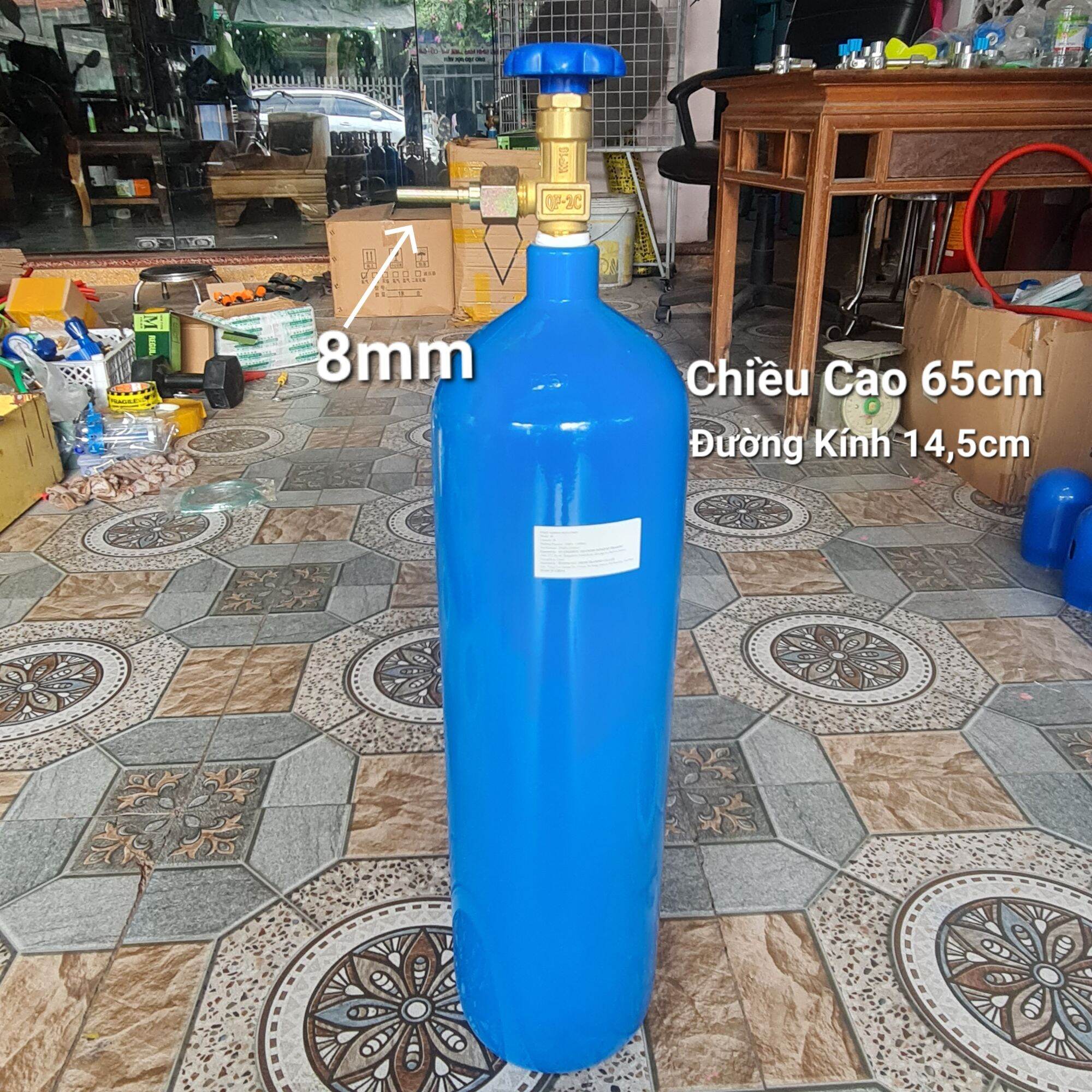 Bộ bình khí Oxy đóng gói cá cảnh_Vận chuyển cá cảnh và hải sản