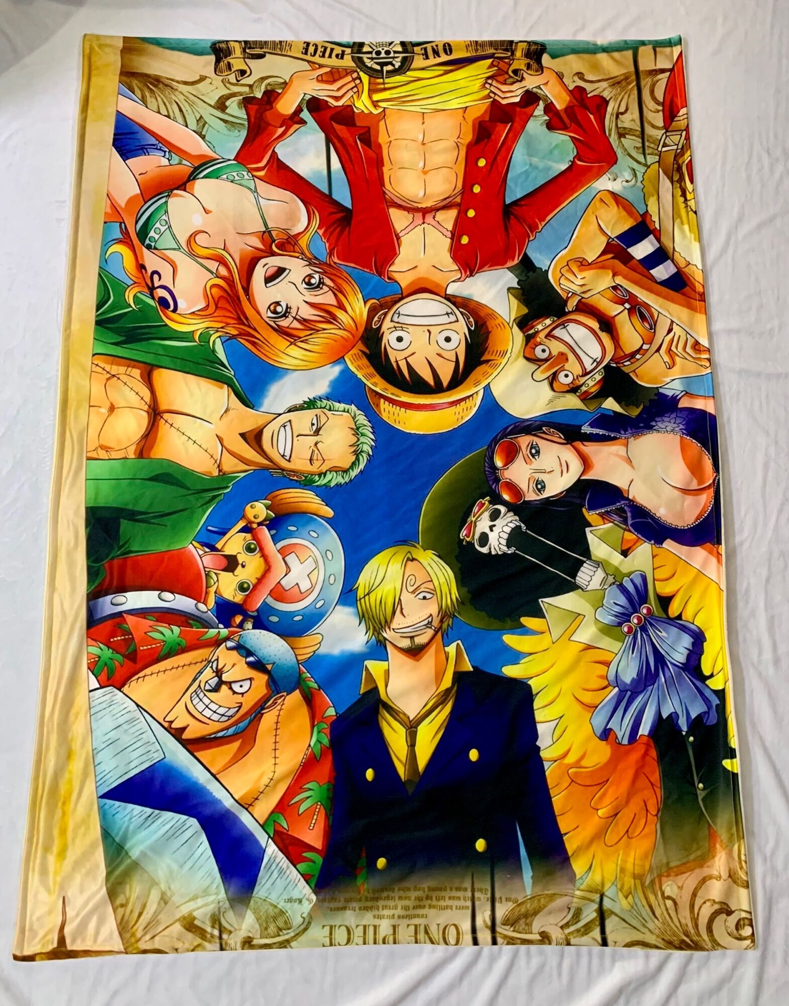 Chăn vua hải tặc one piece luffy 1m-1.4m