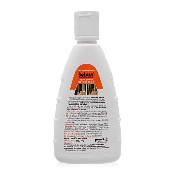Dầu gội chống gàu Selsun 100ml