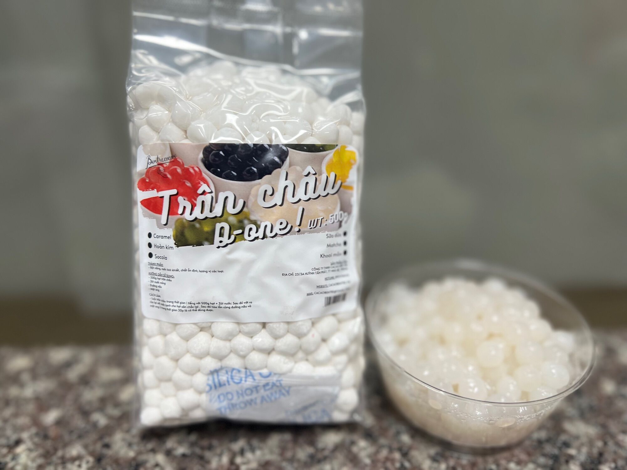Trân châu mochi dẻo 6 vị ( 2,5kg)