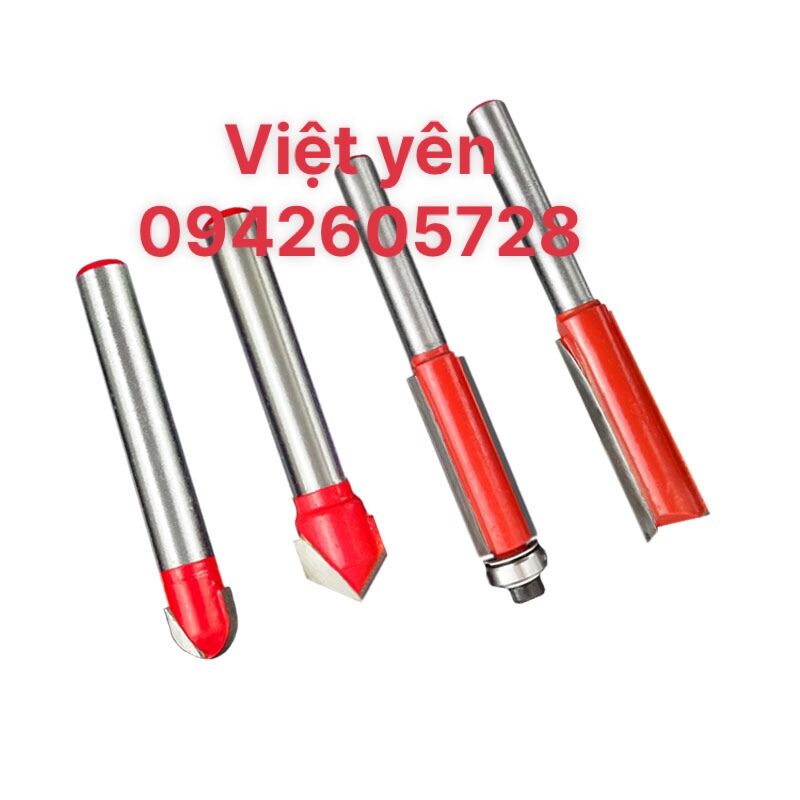mũi phay ALU, phay gỗ ,phay nhựa