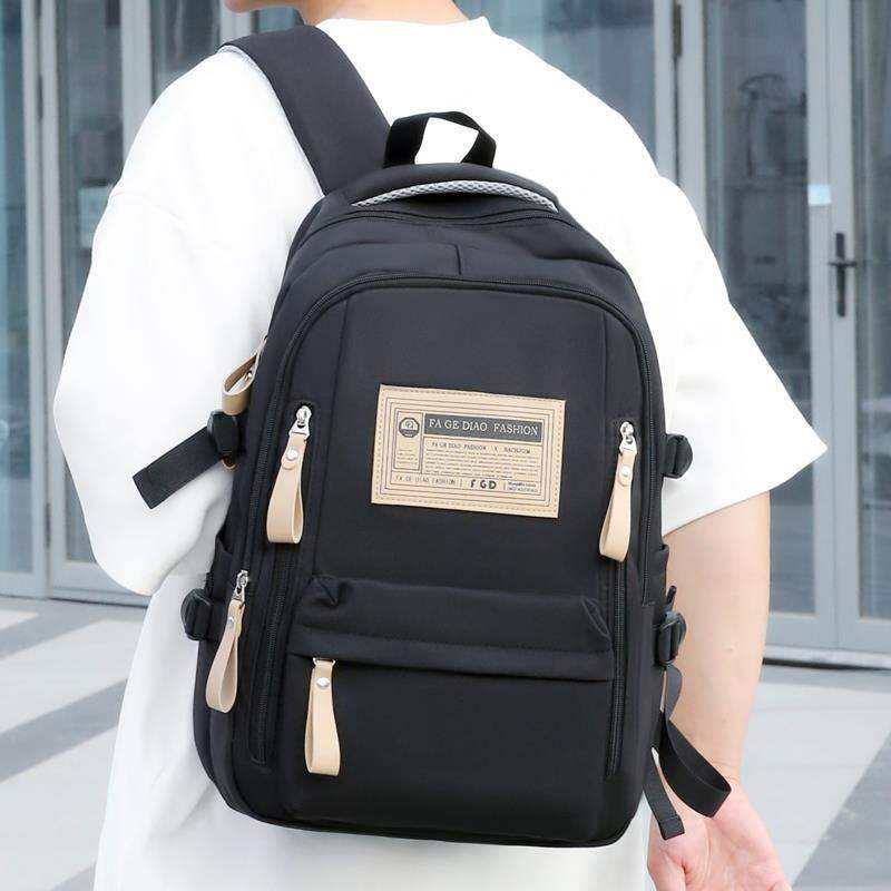 Large Capacity Travel Computer Backpack for Men And Women High School Students Fashionable Korean Style Bookbag Waterproof Giá  768,000 Đồng*Miễn phí vận chuyển