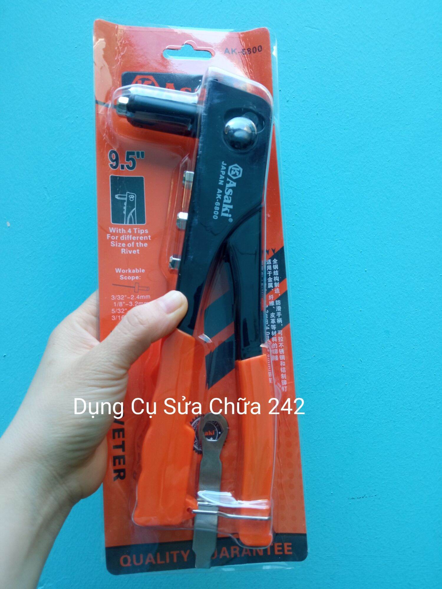 Kìm bấm Rive Asaki - 6800
