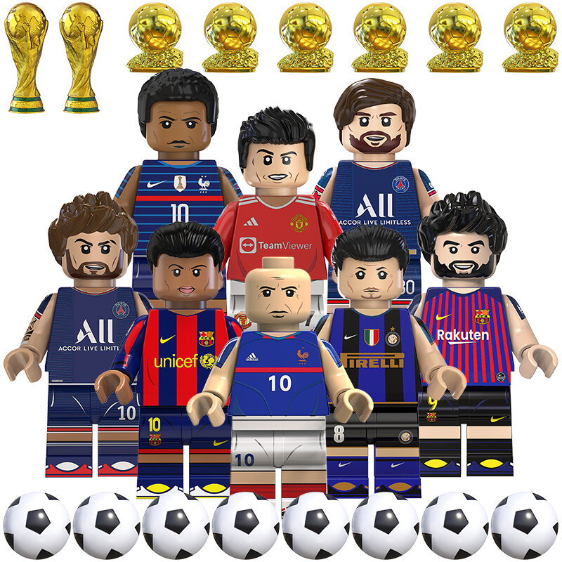 Bộ Figurine Lego Cầu Thủ Bóng Đá
