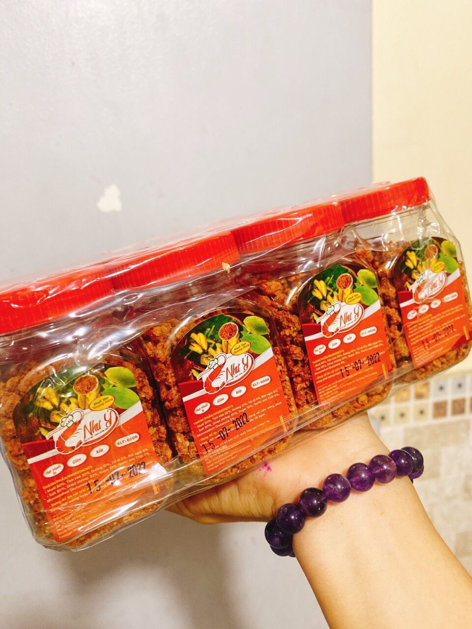 Muối tôm như ý hạt to siêu ngon hạt dẻ