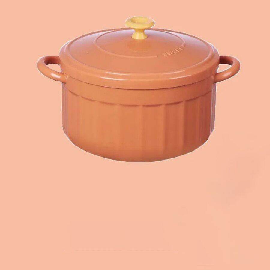 Bát ăn mì có nắp, có tay cầm inox kiểu Hàn Quốc kèm thìa, bát úp mì tôm tiện lợi cực xinh.