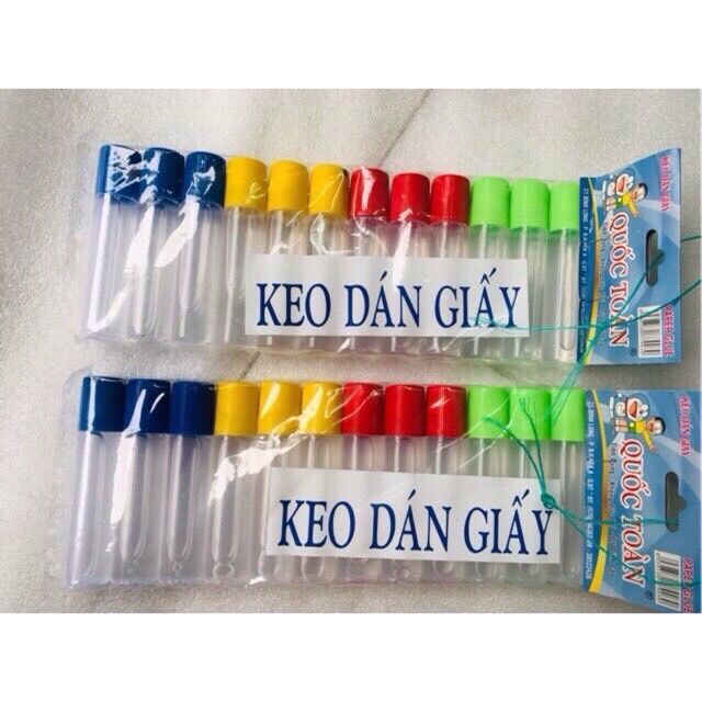 🔥 set 12 chai hồ nước dán giấy