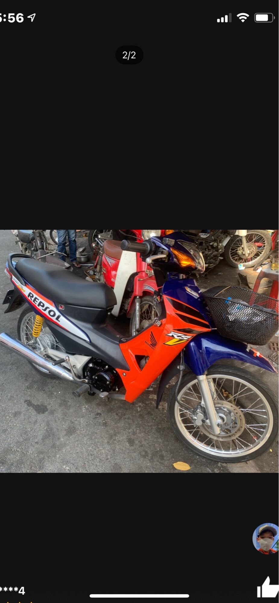 Bộ tem Wave A Repsol New hàng nhập Thái Lan