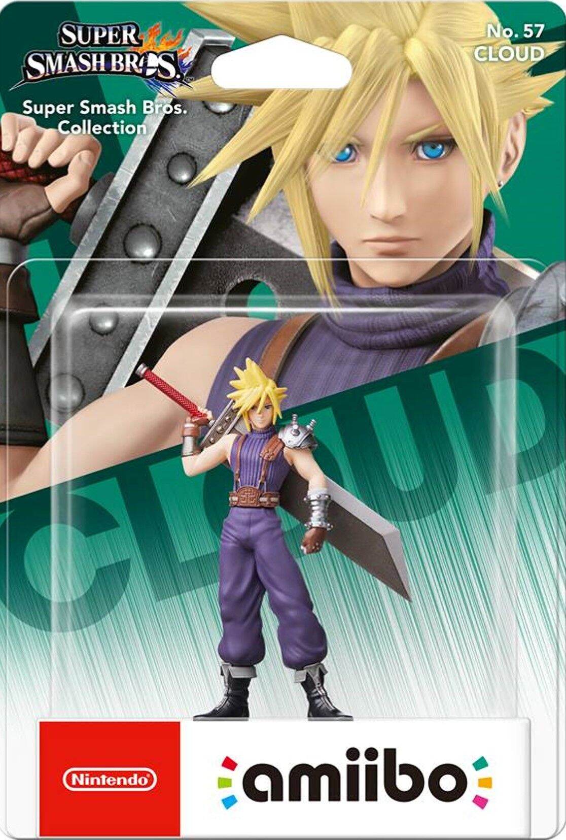 Mô hình amiibo Cloud Strife ( Super Smash bros )