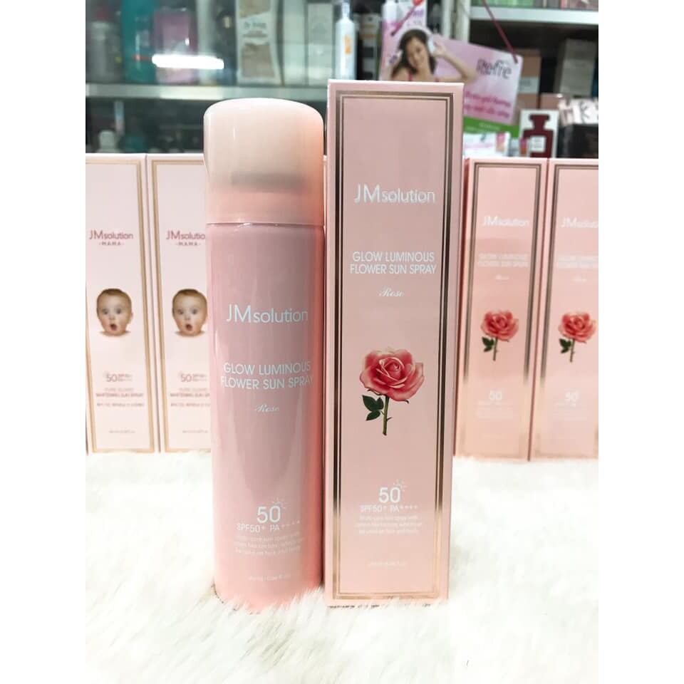Xịt dưỡng da toàn thân jm solution sun spray 180ml