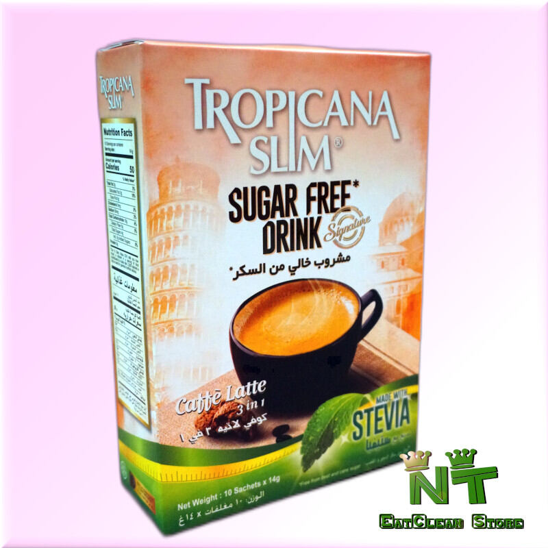 Cà phê ăn kiêng không đường Tropicana Slim