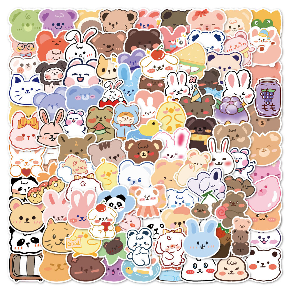 Set 20/50/100 hình dán sticker chống thấm nước M5