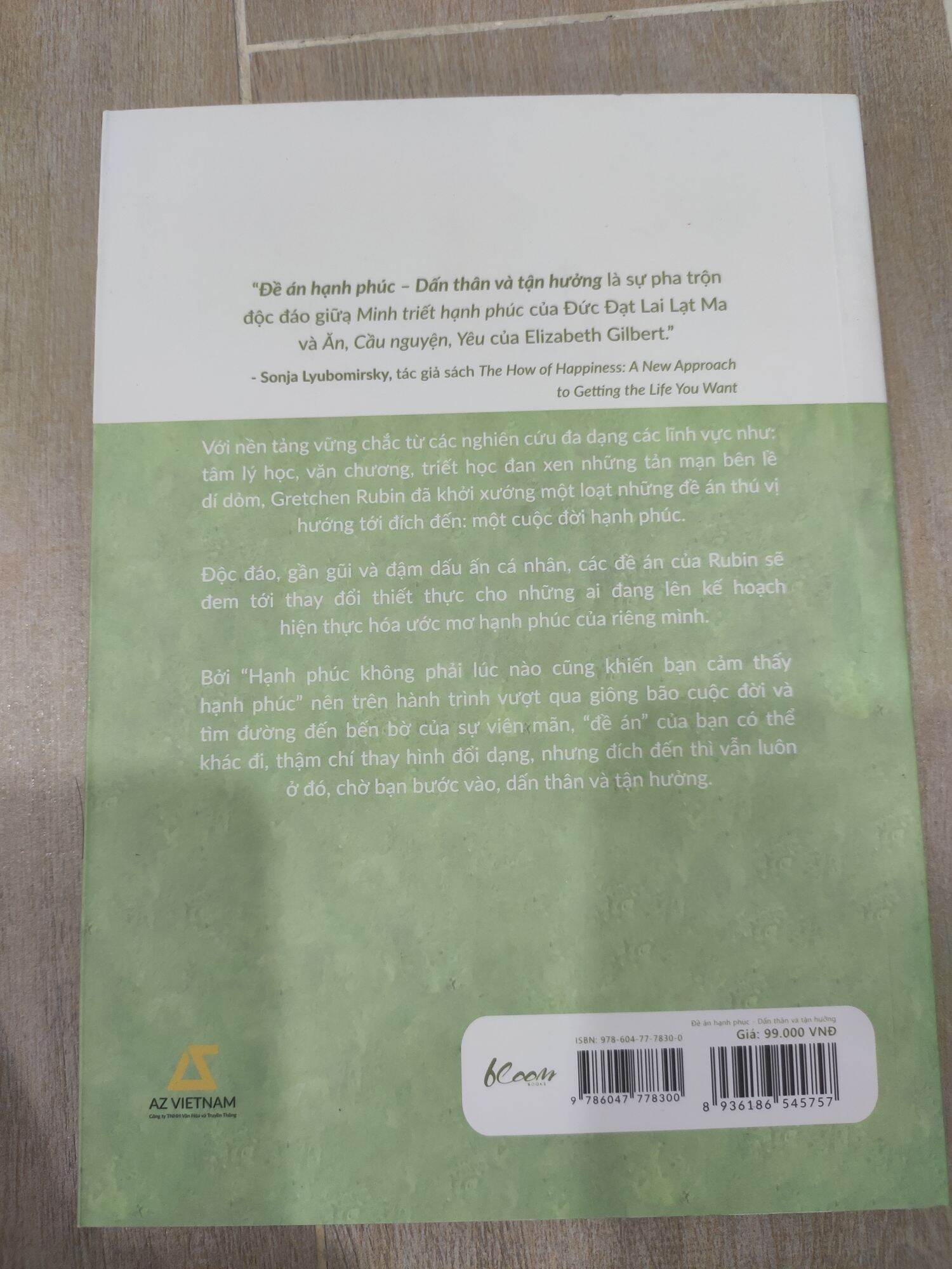 Đề án hạnh phúc - Dấn thân và tận hưởng