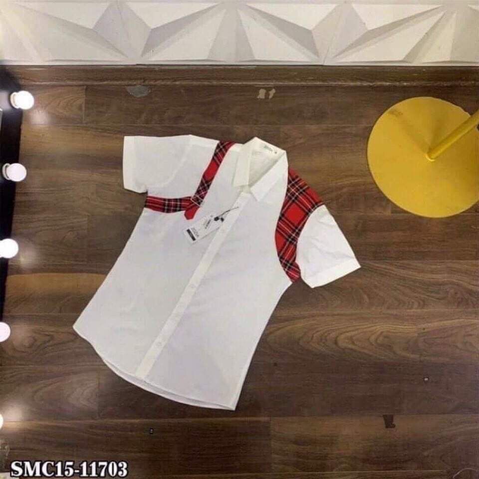 Sơ Mi Cộc Trắng MCQ Hotren