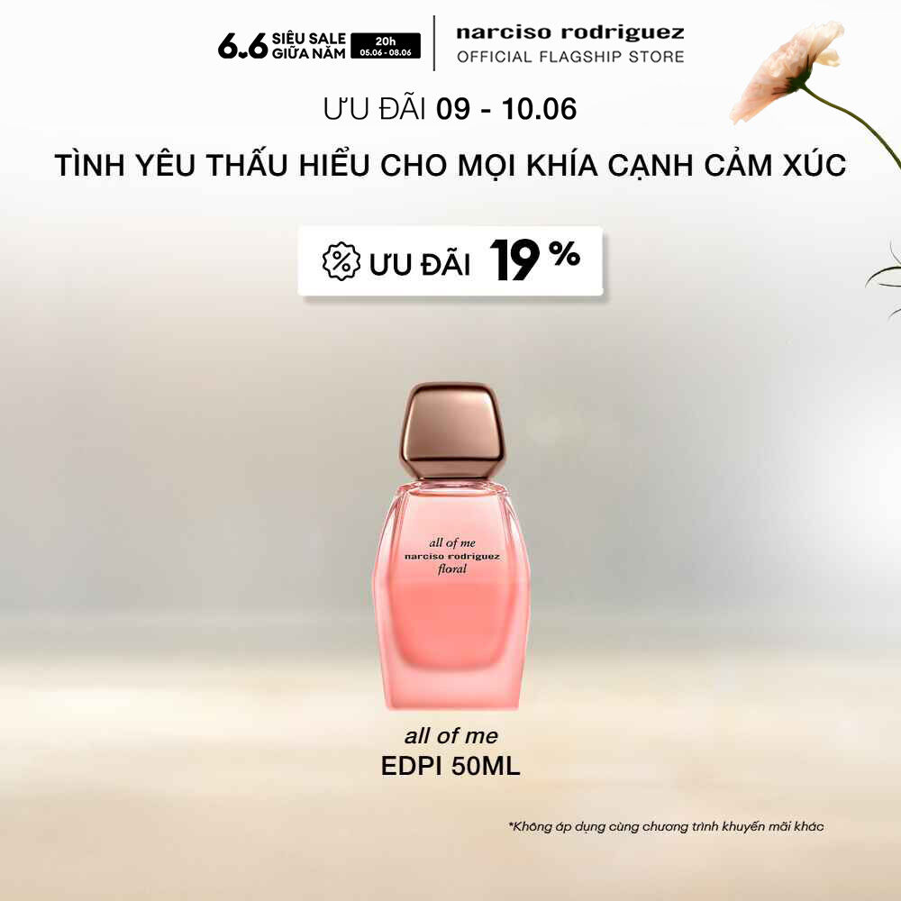 Nước hoa nữ Narciso Rodriguez All Of Me Floral Eau De Parfum 50ml