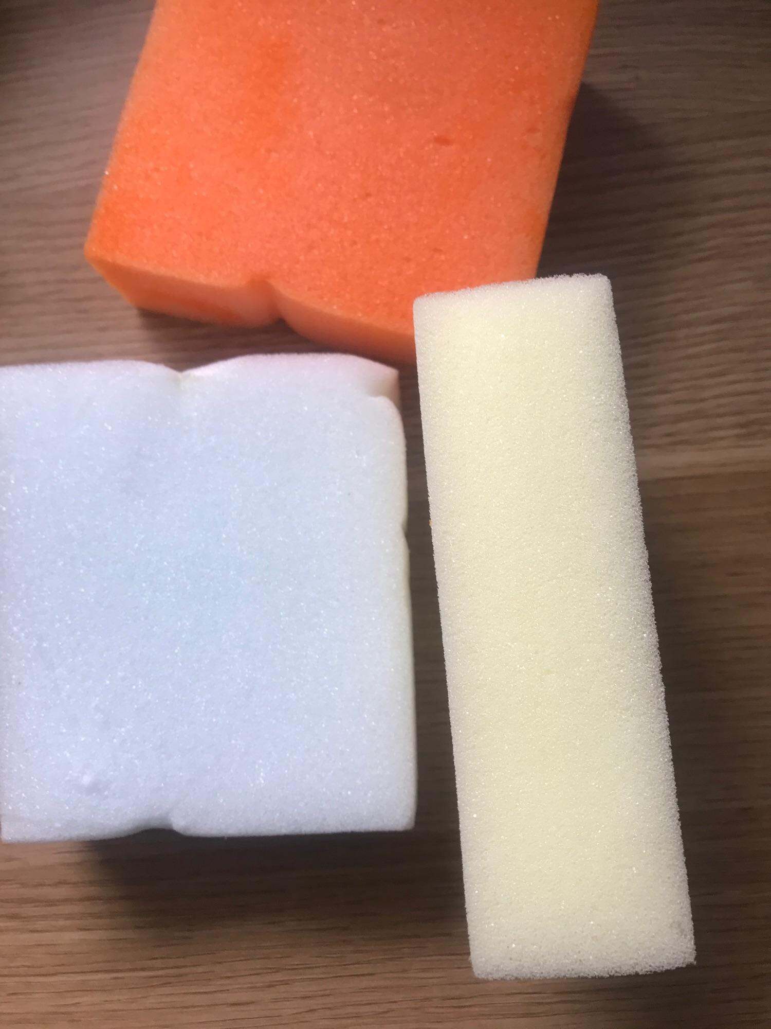 Miếng mút chùi bảng đủ màu có thể dùng là miếng bọt biển rửa chén