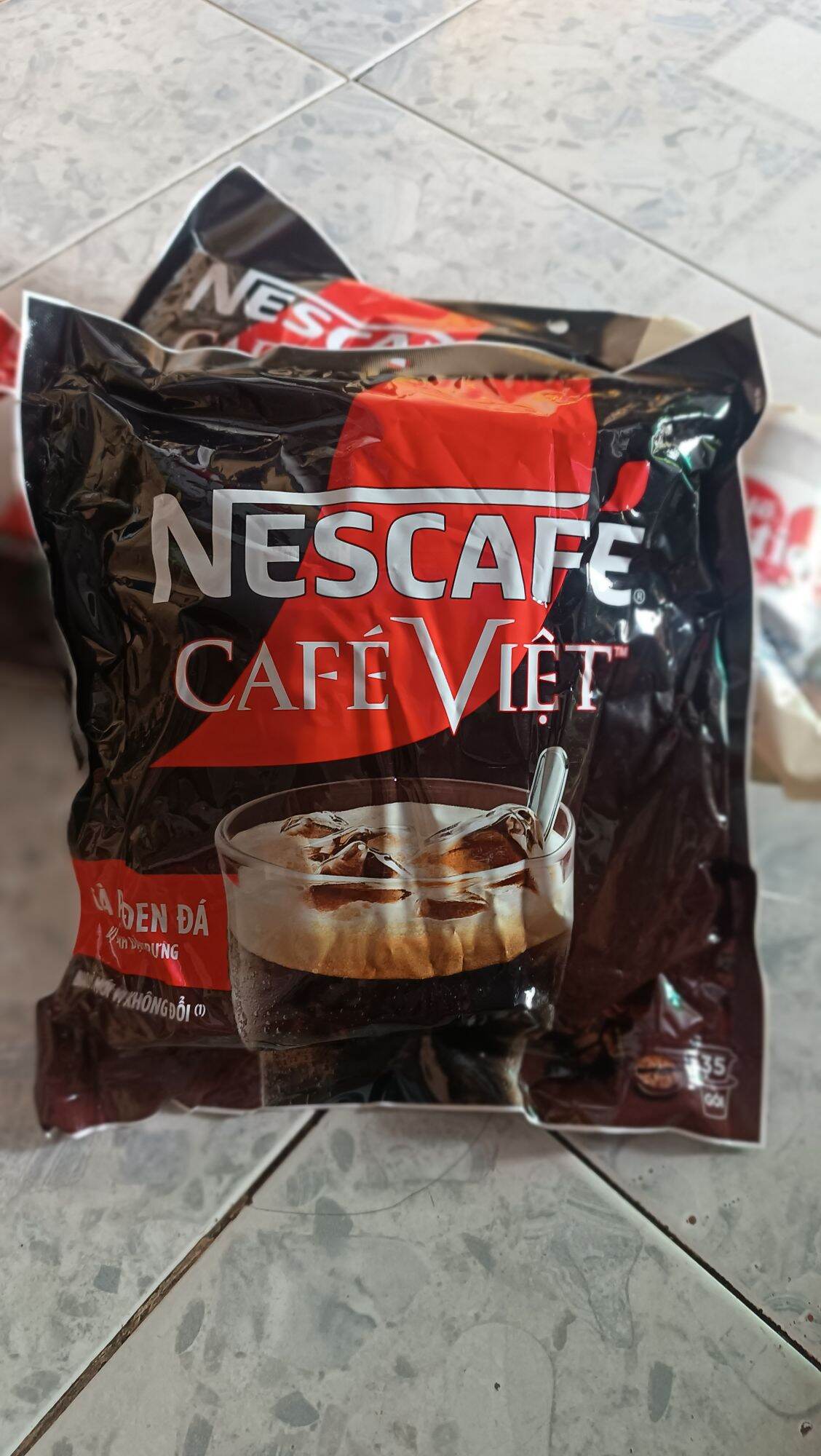 Cafê Nescafé xanh _Đỏ _Đen date mới