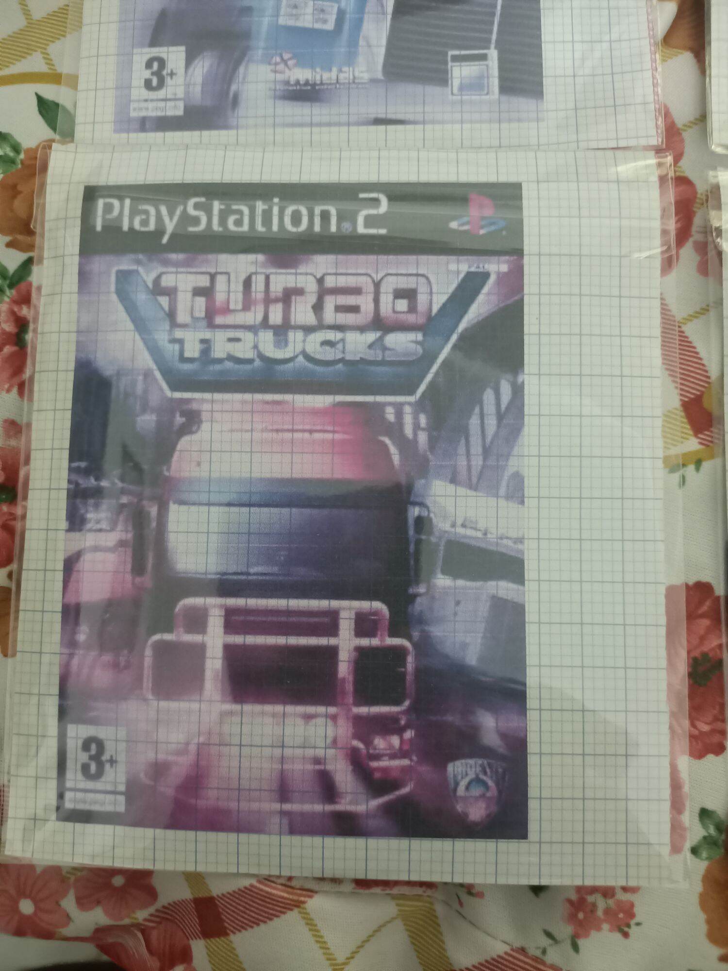 bộ 4 đĩa game ps2  đua xe như hình