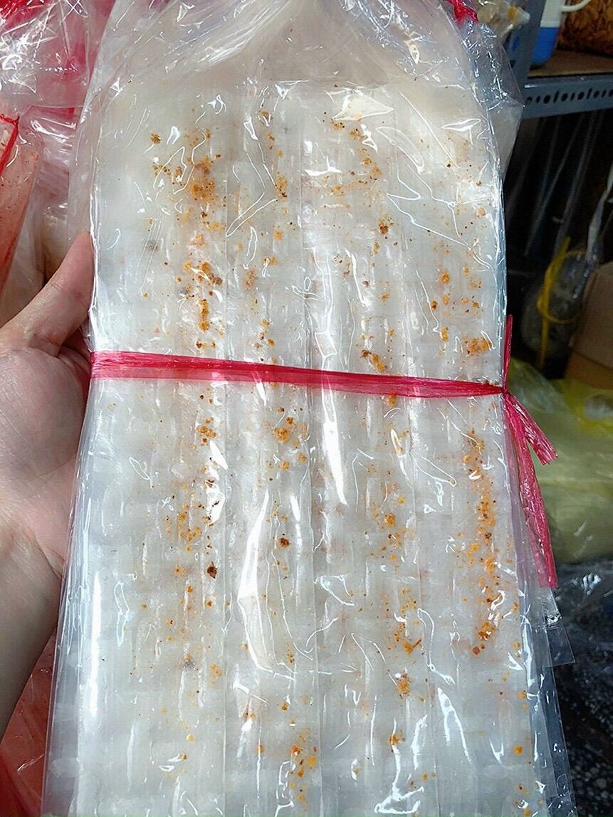 Combo 10 bịch bánh tráng cuốn muối