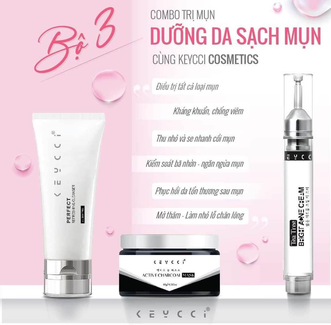 Bộ3 dưỡng da sạch mụn