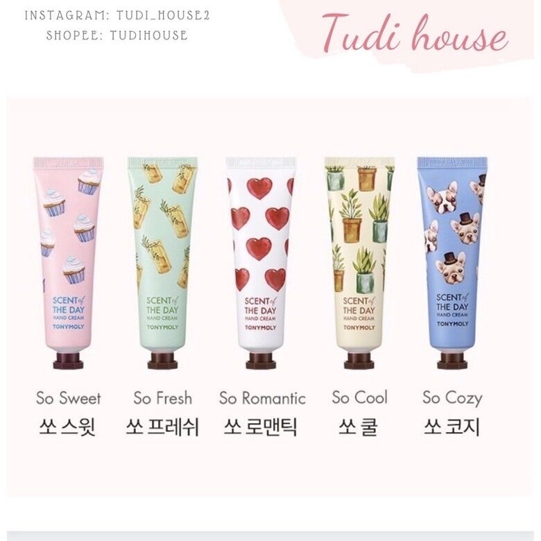 Kem dưỡng da tay Tonymoly Scent of The Day 30ml