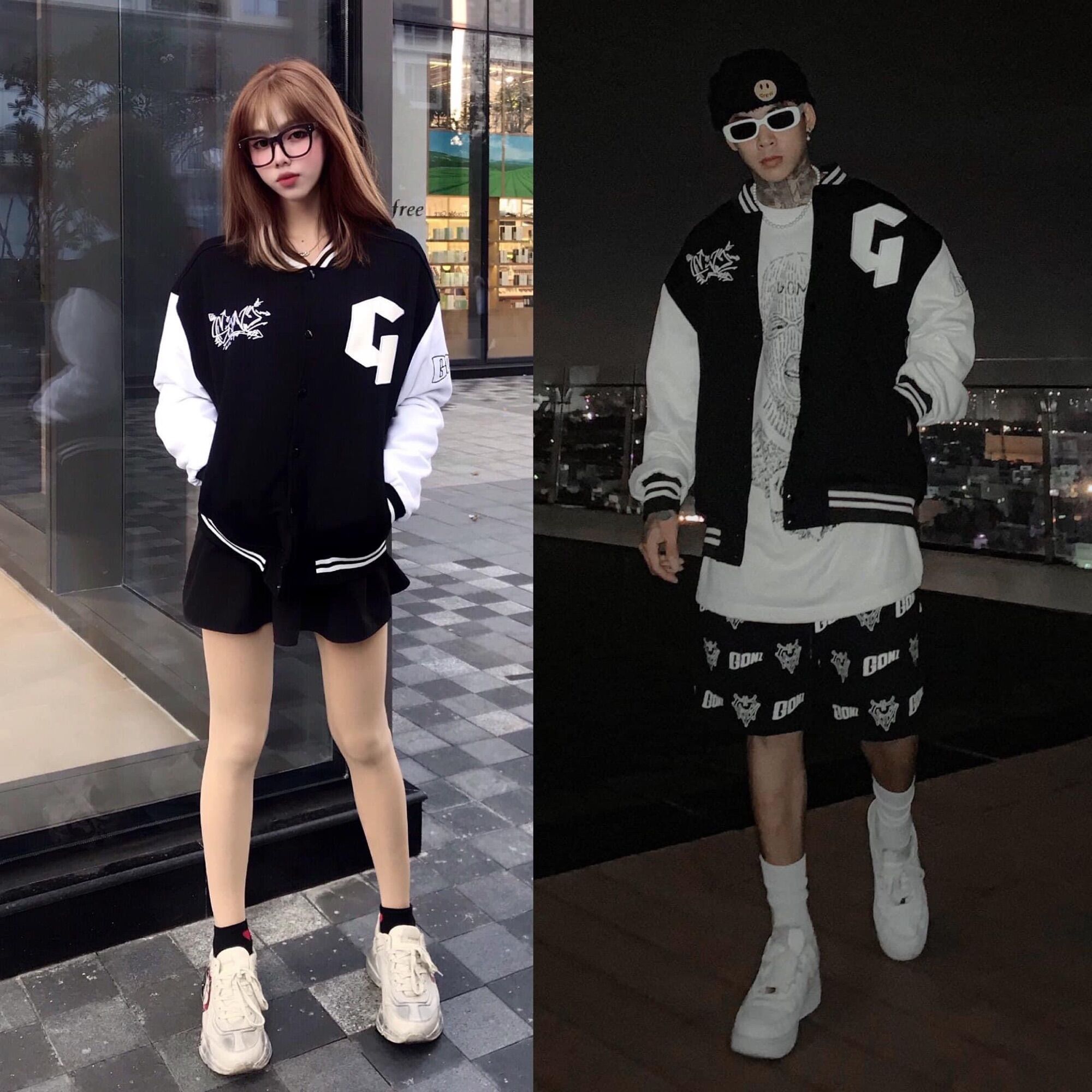 JACKET BOMBER GONZ - ÁO BOMBER GIÓ 2 LỚP GONZ