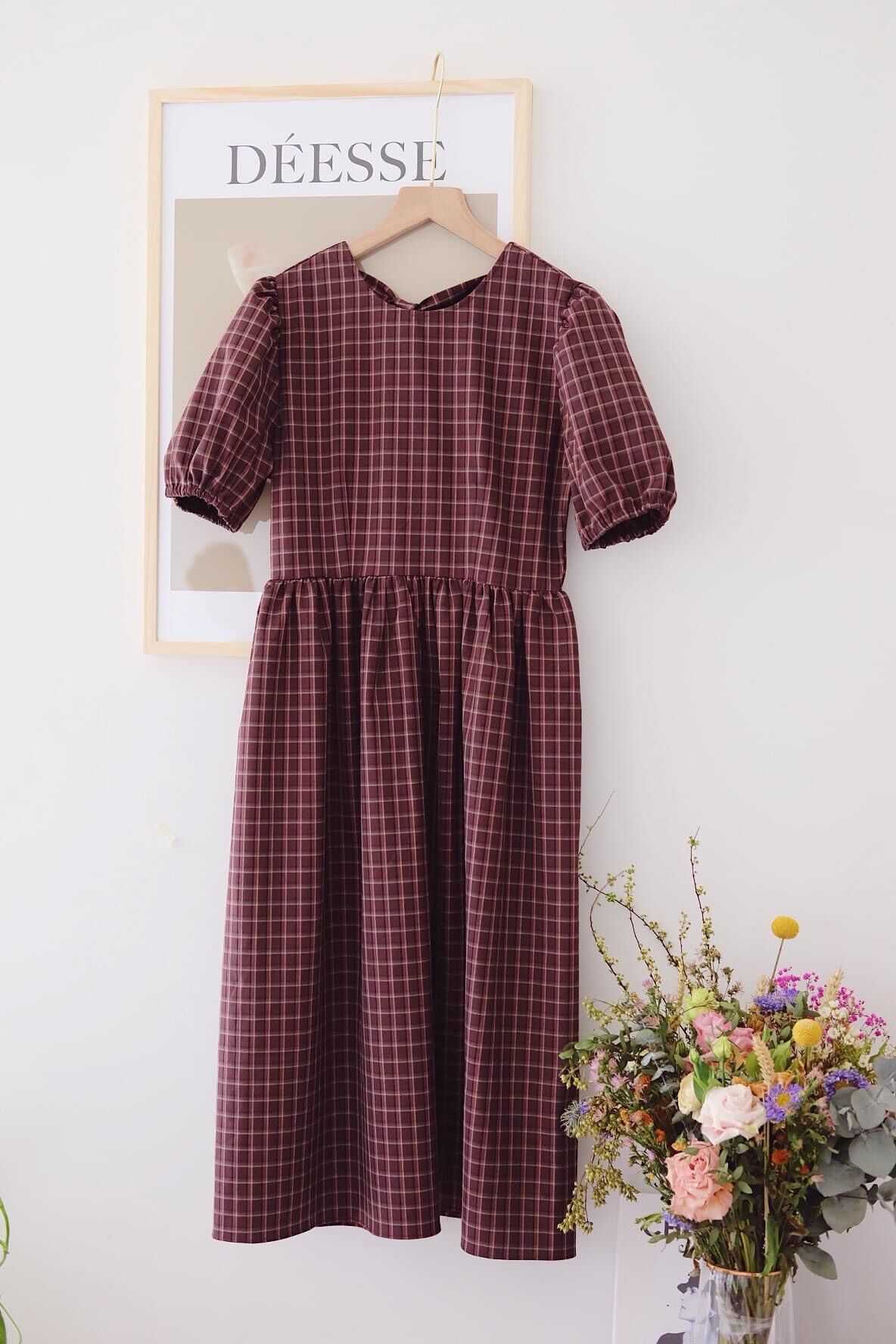 Ceci cela - đầm dáng babydoll cheki nơ cột
