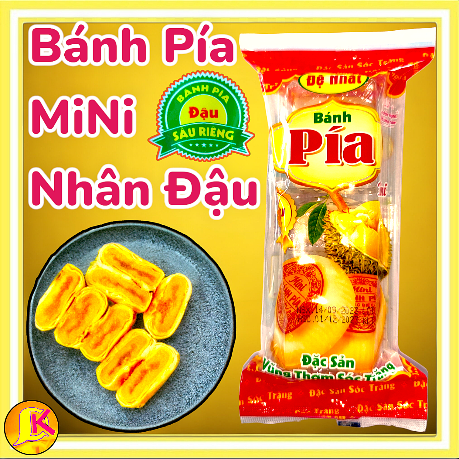 Bánh pía MiNi 5 cái trong 1 hộp