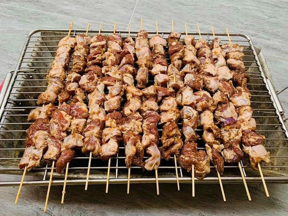 Chẳng dừng heo ướp sa tế 500g (giao tphcm)
