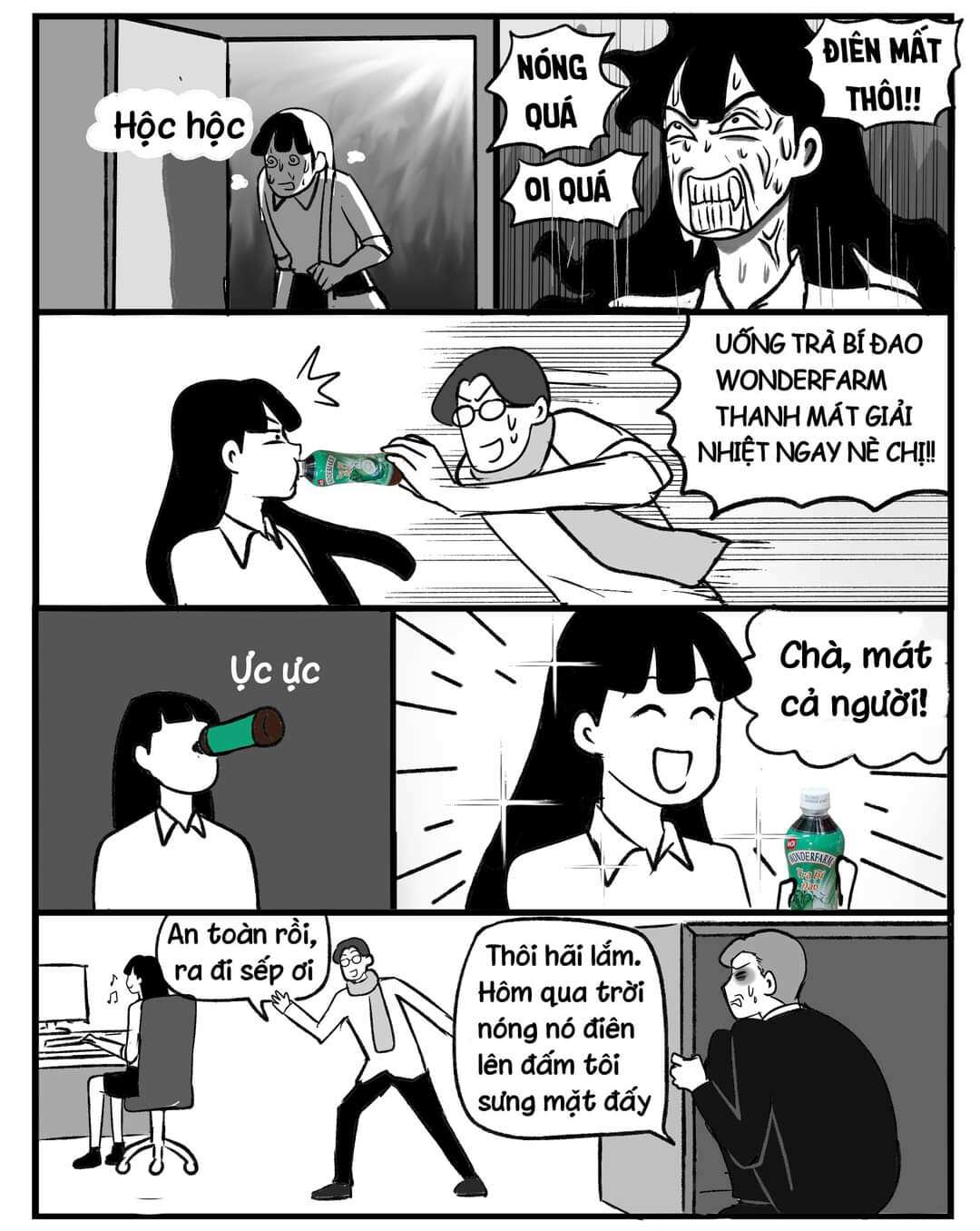 THÙNG 24 LON TRÀ BÍ ĐAO WONDERFARM 310ML