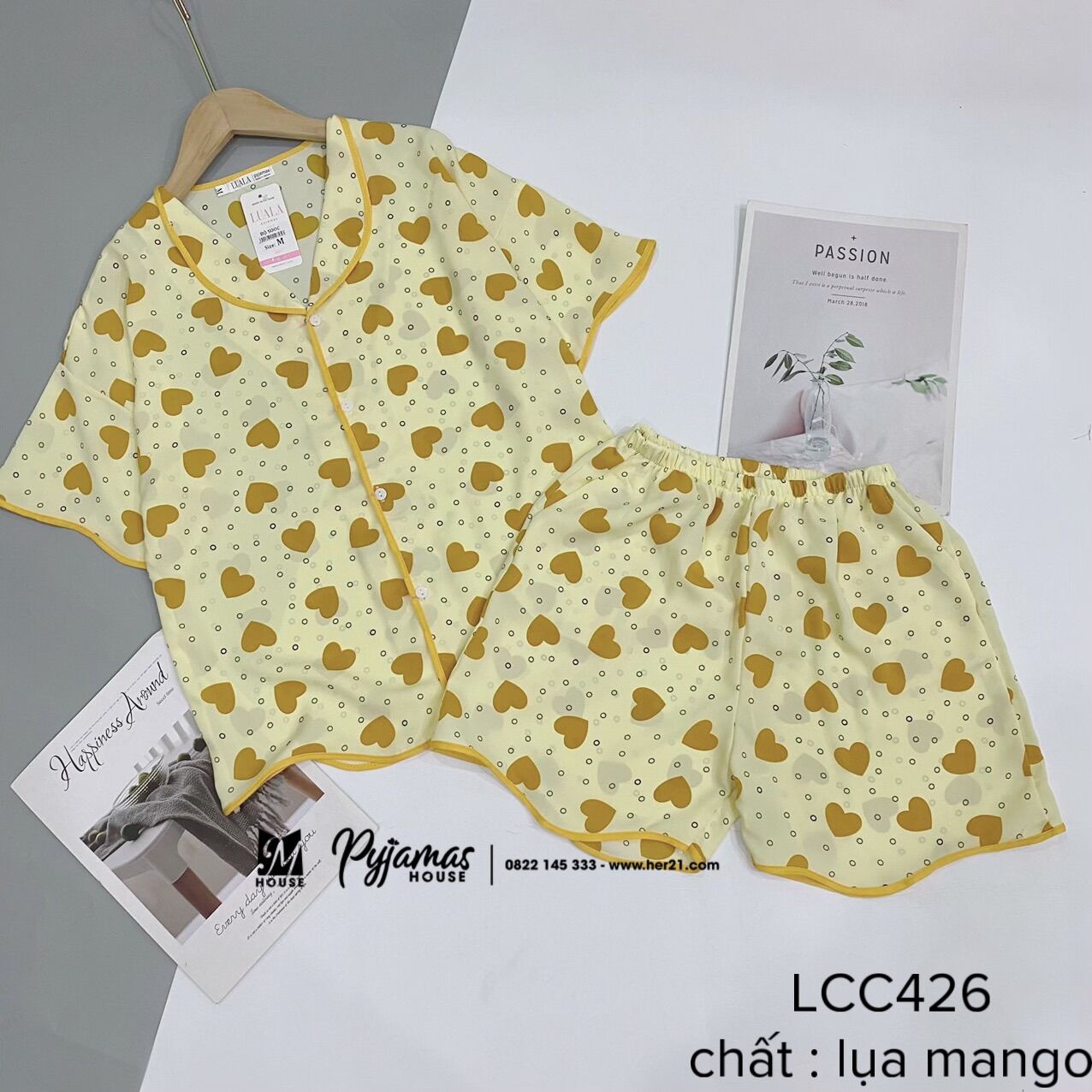 Bộ lụa mango sóng cộc đùi