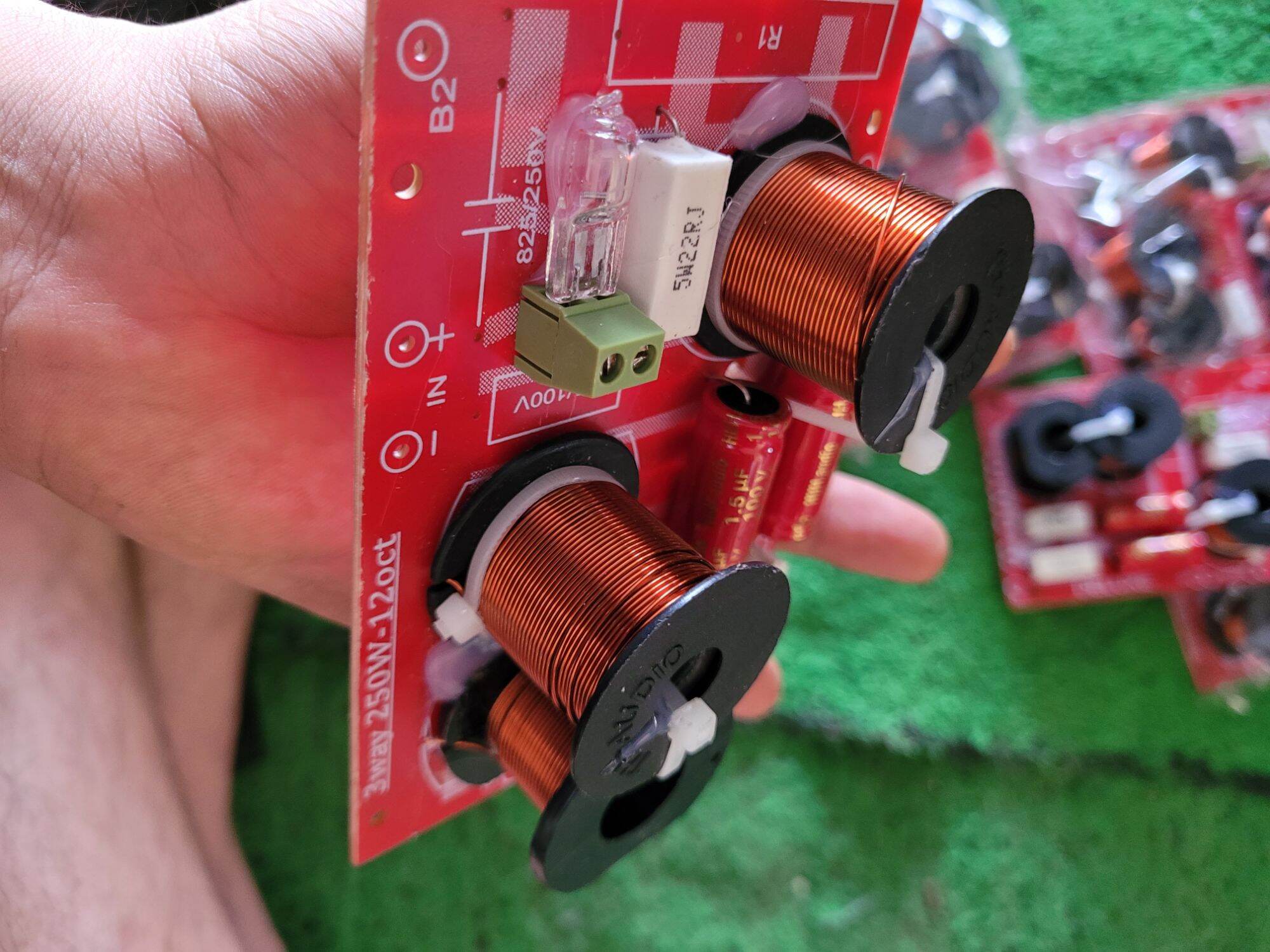 Phân tần 3 đường tiếng 3 Way có đèn chống cháy