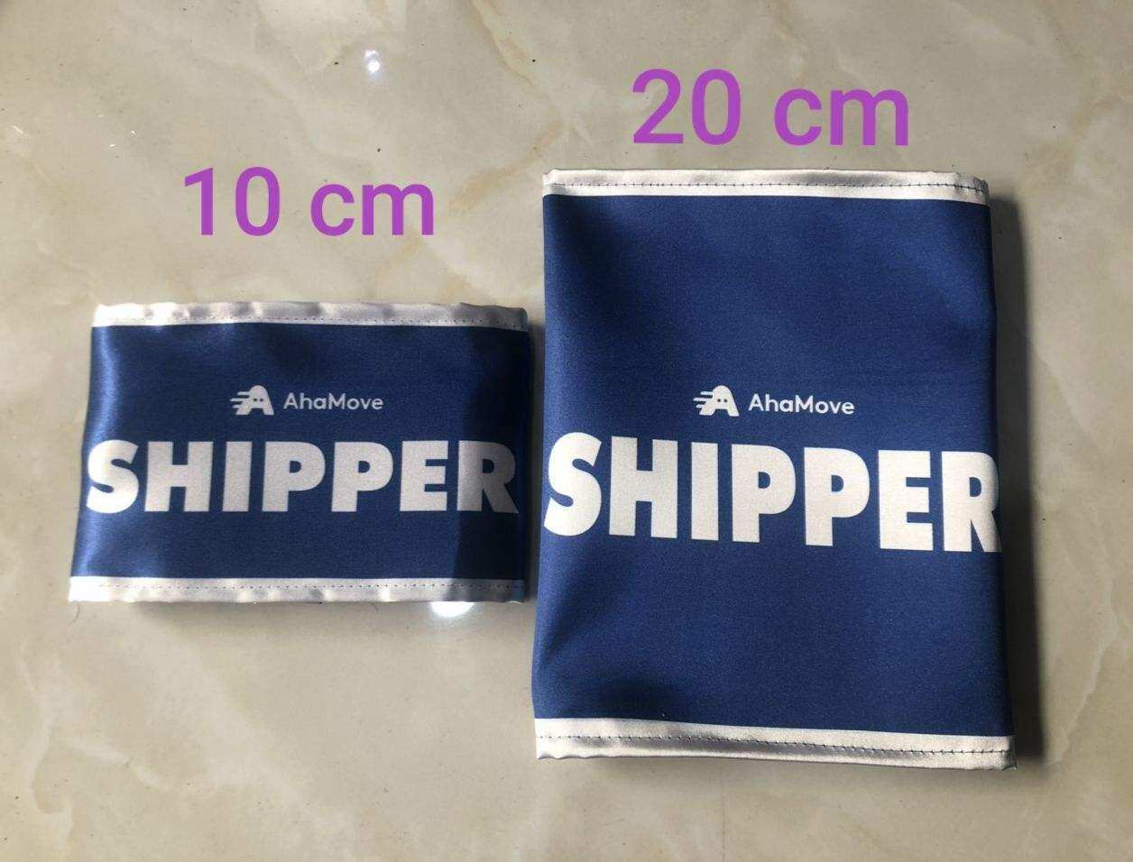 Băng đeo tay Shipper Ahamove loại 20cm