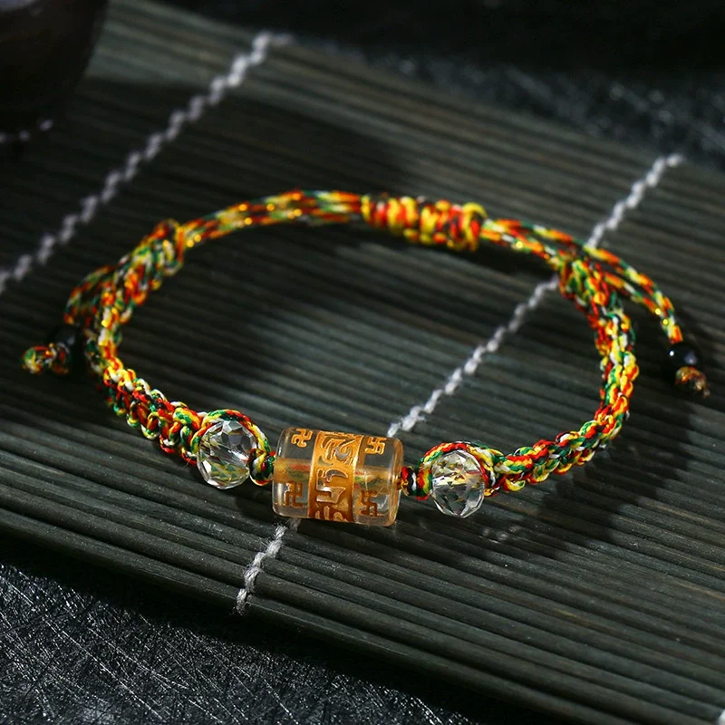 Vòng tay chỉ ngũ sắc Nepal