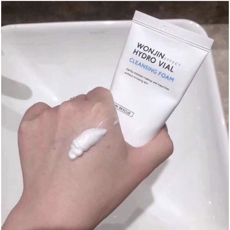 Sữa rửa mặt Wonjin Effect Hydro Vial Cleansing Foam 80ml