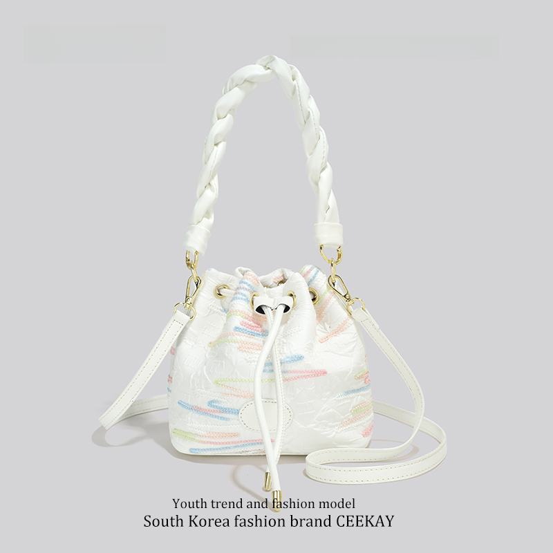 Ceekay Authentic Bucket Bag Thời Trang Microfiber Da Tổng Hợp Đeo Chéo Cho Các Kịch Bản Thường Ngày