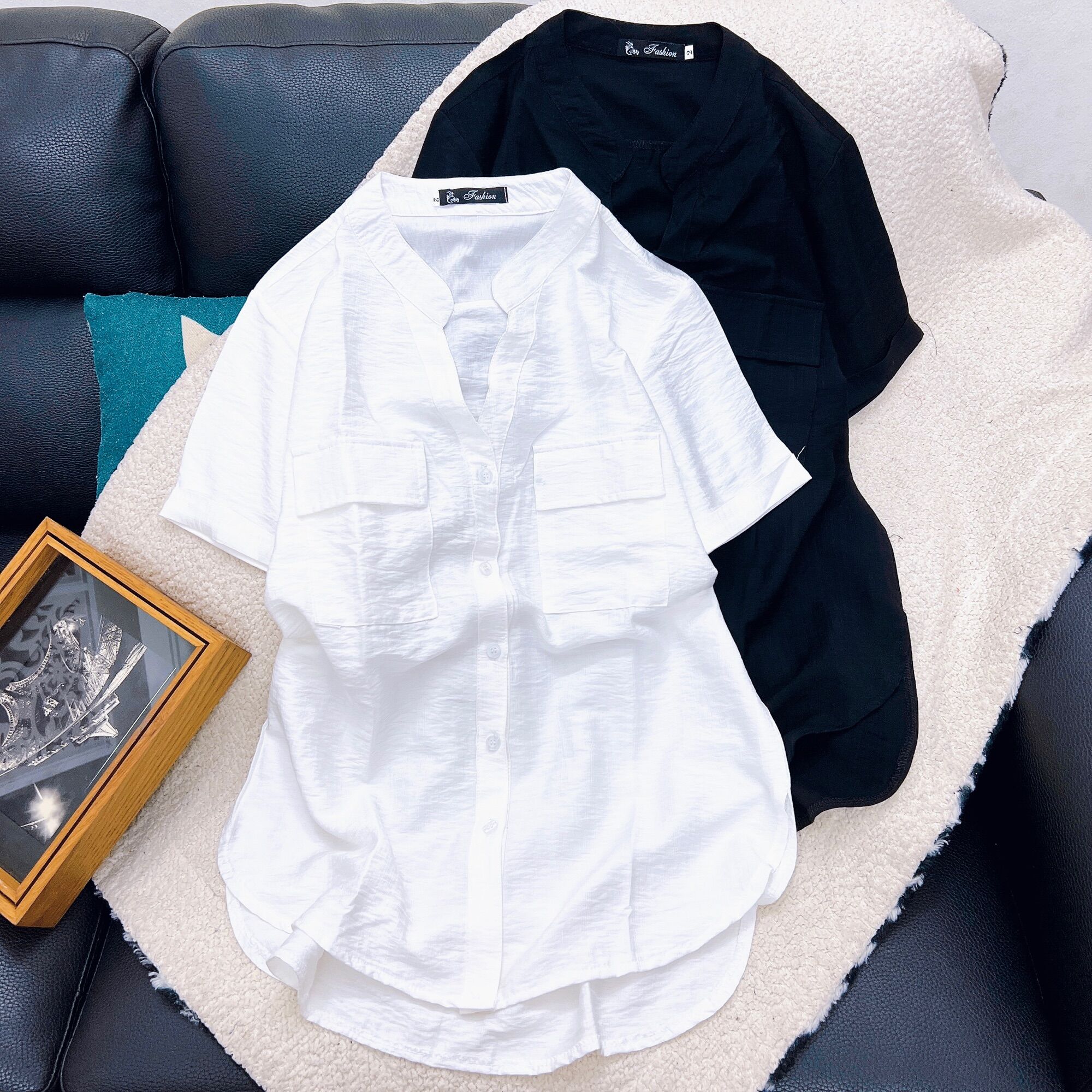 BIG SIZE - ĐỦ SIZE - ÁO SƠ MI NỮ - VTN COTTON THÁI