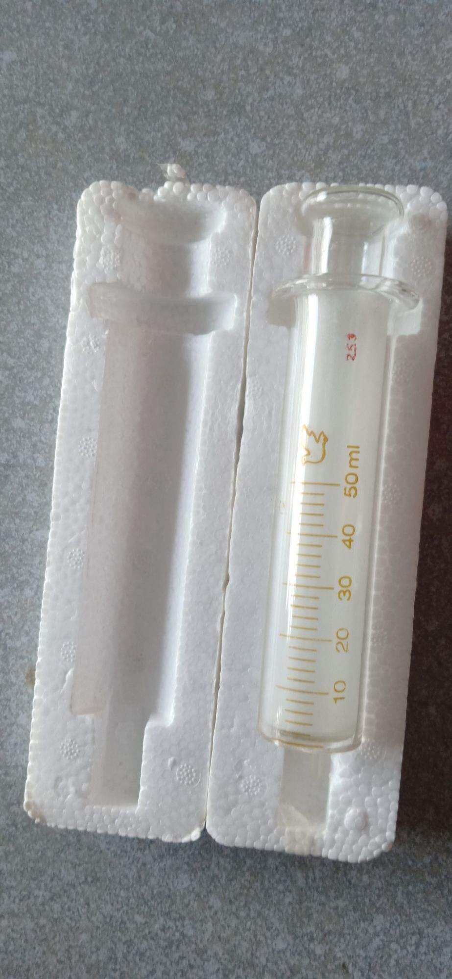 Xi lanh thủy tinh 50ml